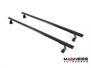 Volkswagen ID. Buzz Roof Rack Cross Bars - Black - Heavy Duty - Fixed Point